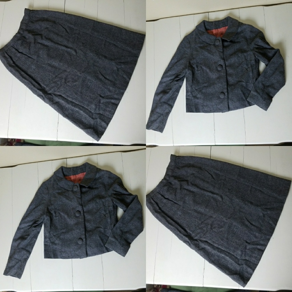 Vintage Skirt and Jacket Set